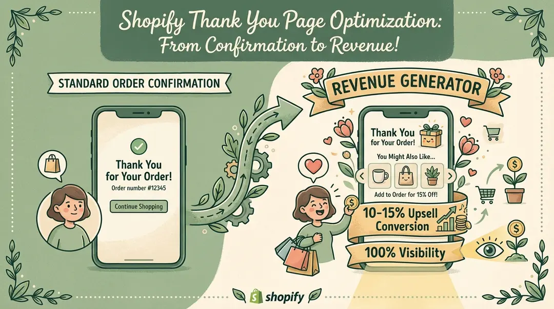 Shopify Thank You Page: Turn Confirmation into Conversions