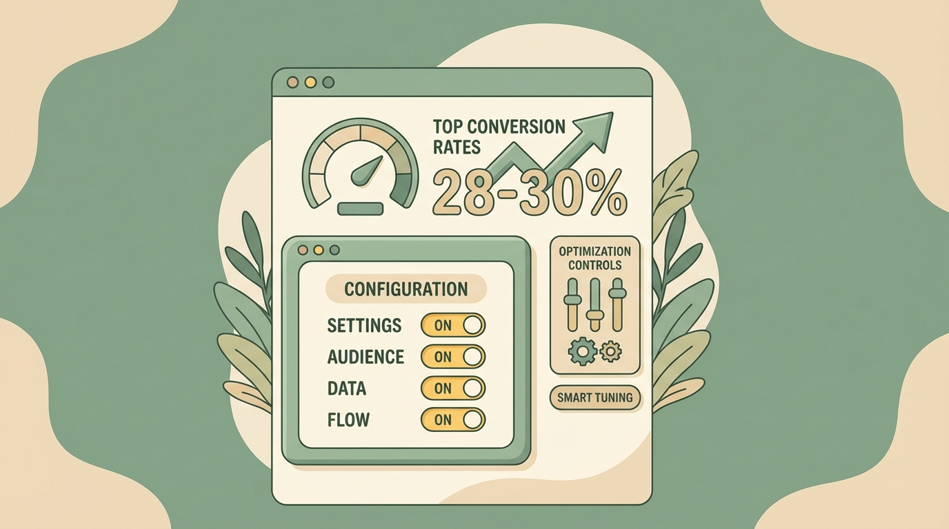 Dashboard configuration for thank-you page upsells